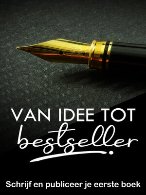 cover image of Van idee tot bestseller